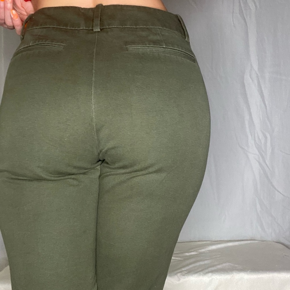 Army Green Mossimo Ankle Pants - Picture 4 of 15
